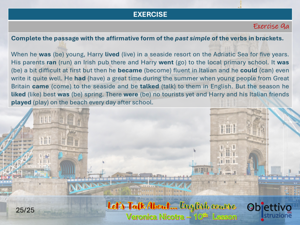 Exercise solution